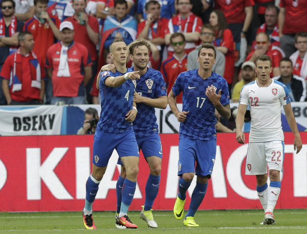Soccer Euro 2016 Czech Republic Croatia